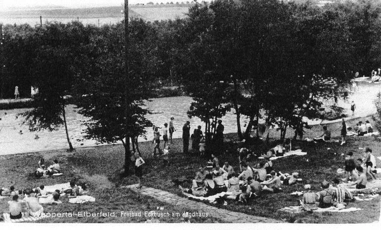 Das Freibad Eckbusch in früheren Jahren