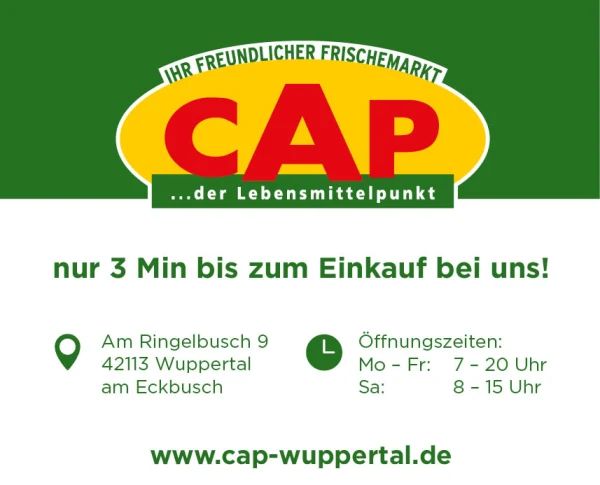 Werbung Cap Markt