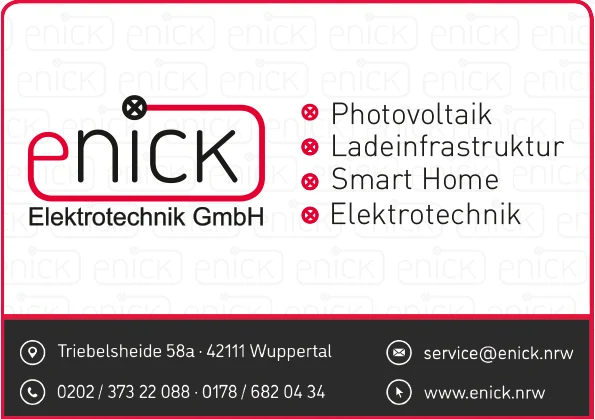 Werbung enick Elektrotechnik