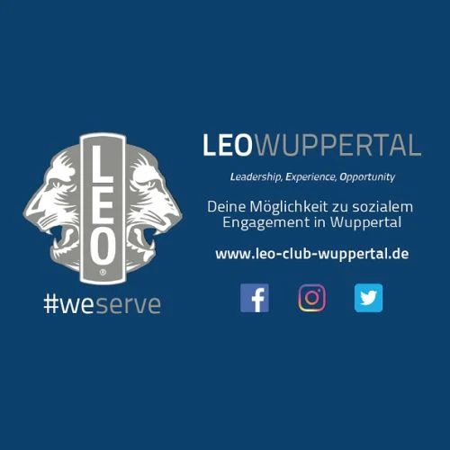 Werbebanner Leo Club Wuppertal